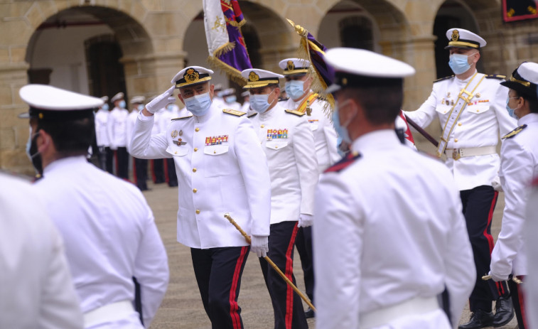 El nuevo Comandante General visitó la Fuerza de Infantería de Marina de la ciudad naval