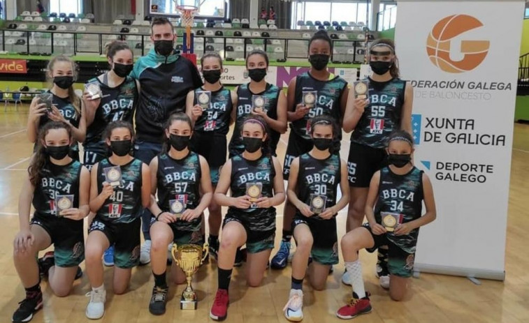 Título gallego para las chicas preinfantiles del BBCA