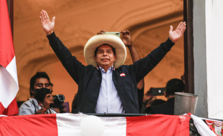 Castillo se declara vencedor en la segunda vuelta de las presidenciales de Perú