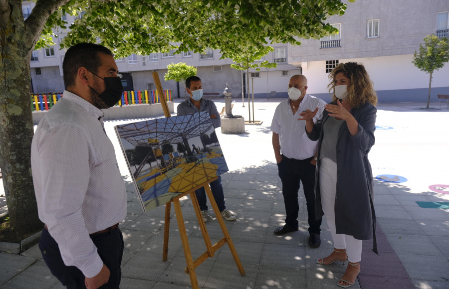 El Concello de Narón proyecta cubrir el parque 23 de Novembro