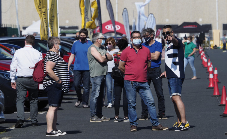 La Feira do Motor de Narón recibió hasta ayer cerca de 3.000 visitantes