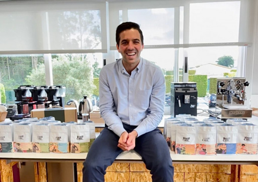 La empresa viguesa Delikia y el barista Marcos González lanzan Root, para acercar al consumidor la cultura del café