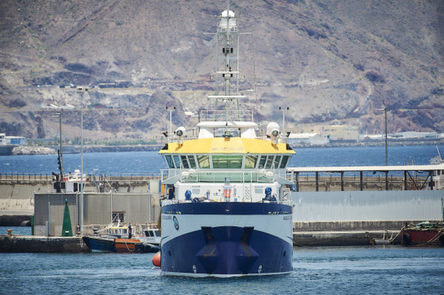 El Puerto de Marín debe pagar 900.000 euros al Instituto Oceanográfico por daños en el 'Ángeles Alvariño'