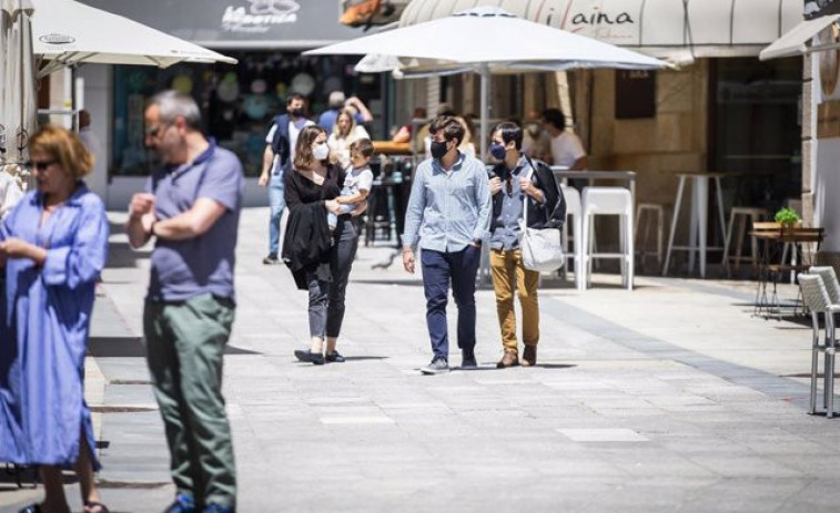 Los nuevos contagios en Galicia repuntan a 91 y la presión hospitalaria se estanca con 61 ingresados