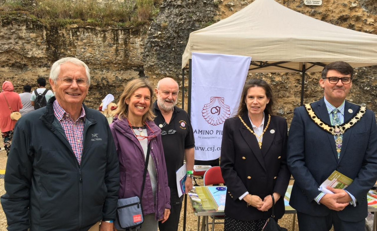 La Diputación promociona el Camino Inglés en el Water Fest de la ciudad de Reading