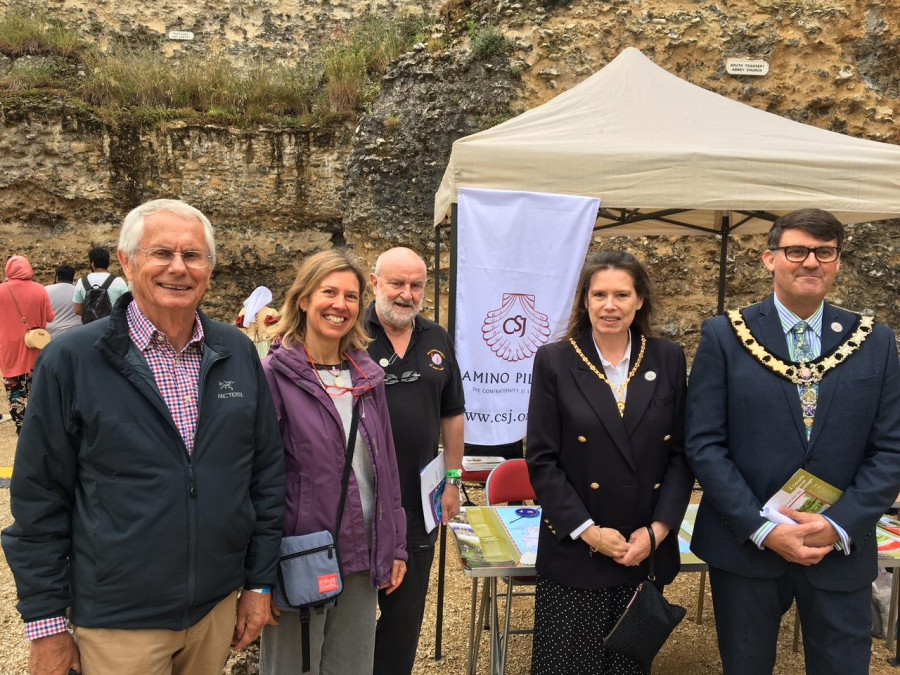 La Diputación promociona el Camino Inglés en el Water Fest de la ciudad de Reading