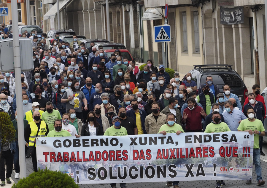 As Pontes clama por una transición energética a escasas horas de que expire la garantía de empleo