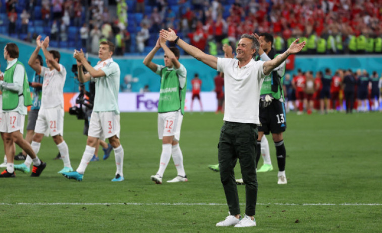 Unai Simón da el pase de España a semifinales en la tanda de penaltis