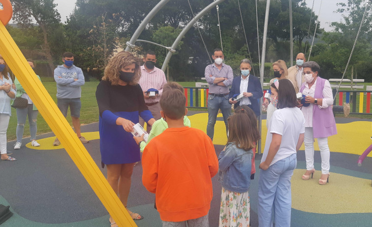 Narón estrena un nuevo parque infantil en la zona de Vilacornelle
