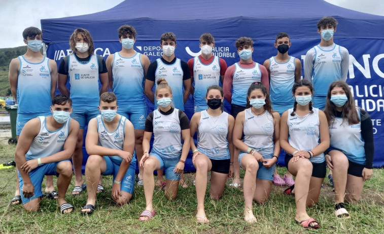 Cuatro oros de la comarca en el Gallego infantil y cadete