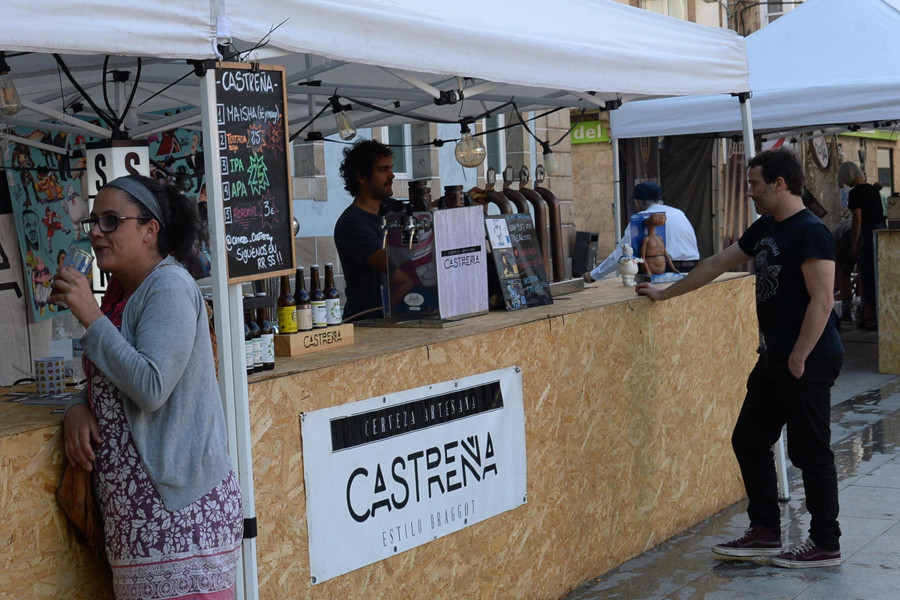 El Ferrol Beer Festival permitirá degustar desde mañana unas 70 variedades de cerveza artesana