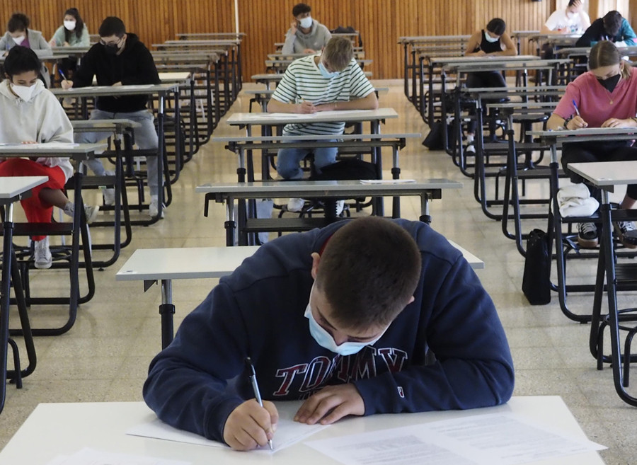 Primera jornada de la convocatoria extraordinaria de la selectividad en el campus local