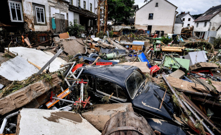 Al menos 18 muertos y 70 desaparecidos a causa de las inundaciones y las fuertes lluvias en Alemania