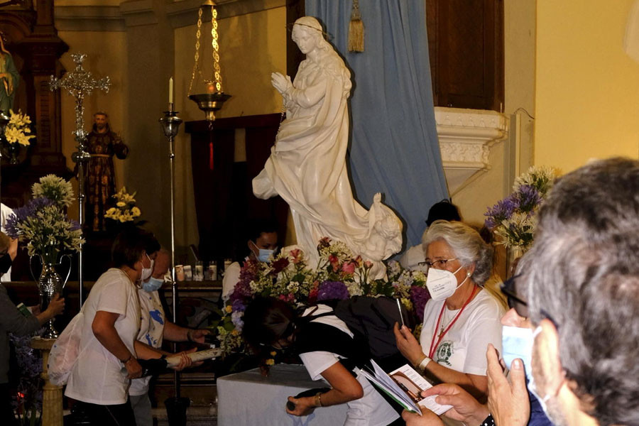 El Arsenal militar se engalana para honrar a su patrona la Virgen del Carmen