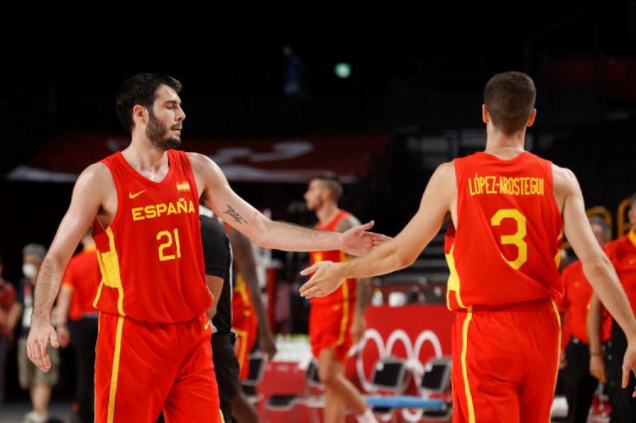 La selección de baloncesto española se estrena en Tokio 2020 derrotando a la anfitriona (77-88) 