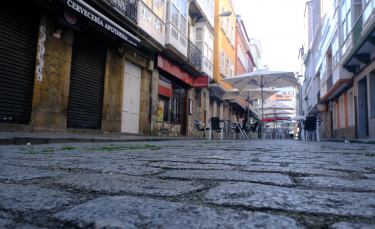 La calle Pardo Bajo perderá el adoquín y tendrá una veintena de cerezos japoneses