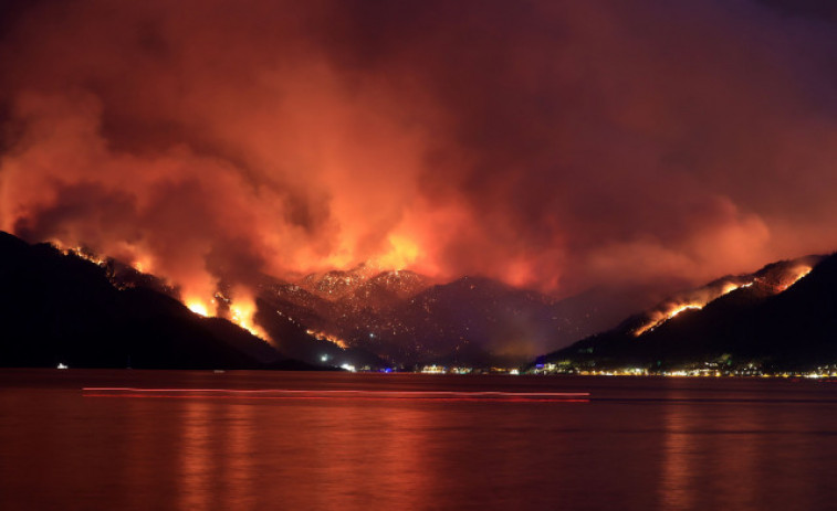 Erdogan declara el estado de desastre en las regiones de Turquía afectadas por los incendios forestales