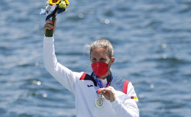 Teresa Portela, medalla de plata: 