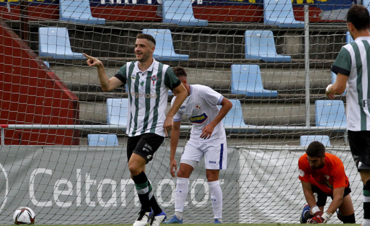 El Racing gana con gol de Caballé