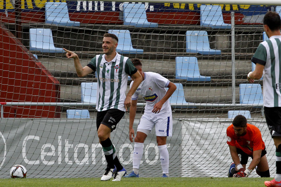 El Racing gana con gol de Caballé