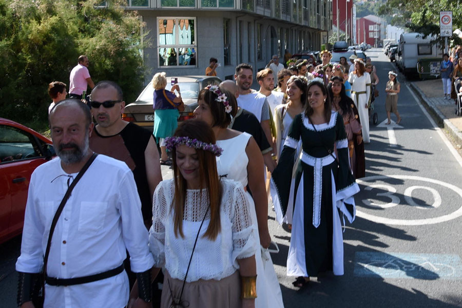 Las bodas celtas del Lugnasad regresan con sus ritos, fiestas y desfiles