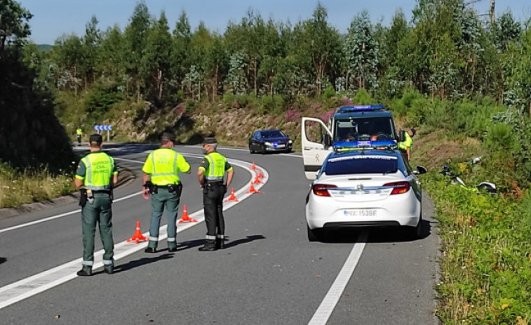 Fallece un agente de la Guardia Civil de Tráfico en un accidente en Catoira