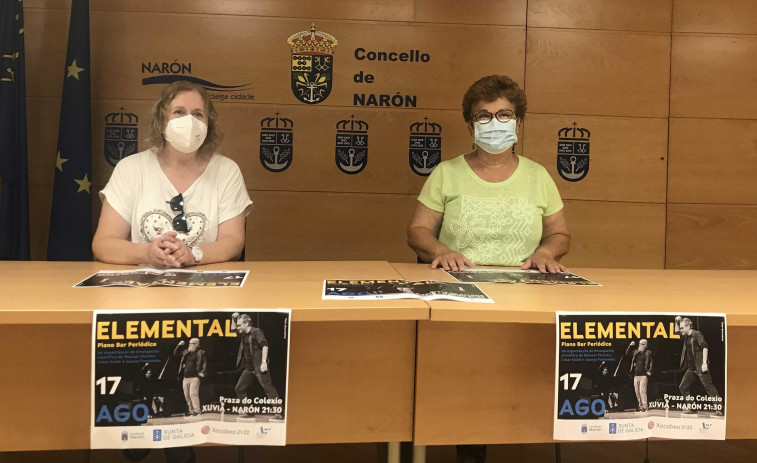 Narón acoge la representación del espectáculo “Elemental”, impulsado por el Xacobeo