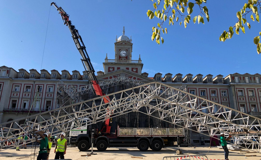 Cuenta atrás para el inicio de las fiestas de Ferrol