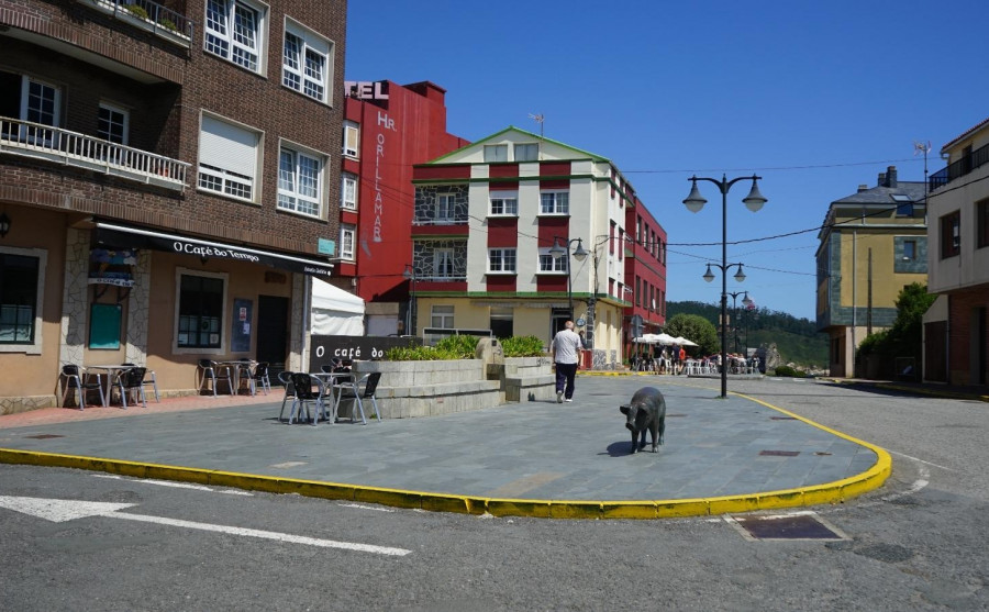 Ortigueira adjudica las obras de reordenación de la plaza de San Antón en Espasante