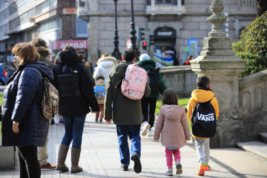 Las familias gallegas gastarán una media de 350 euros en la vuelta al cole, un 78% más que en 2020