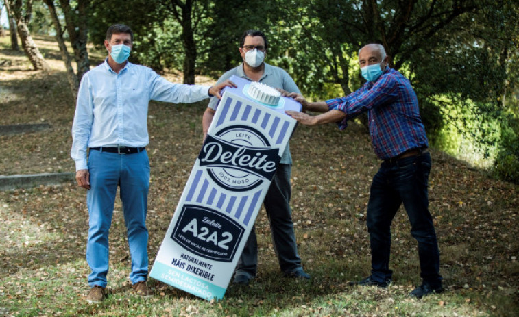 La marca gallega Deleite lanza una leche A2, “más digerible”