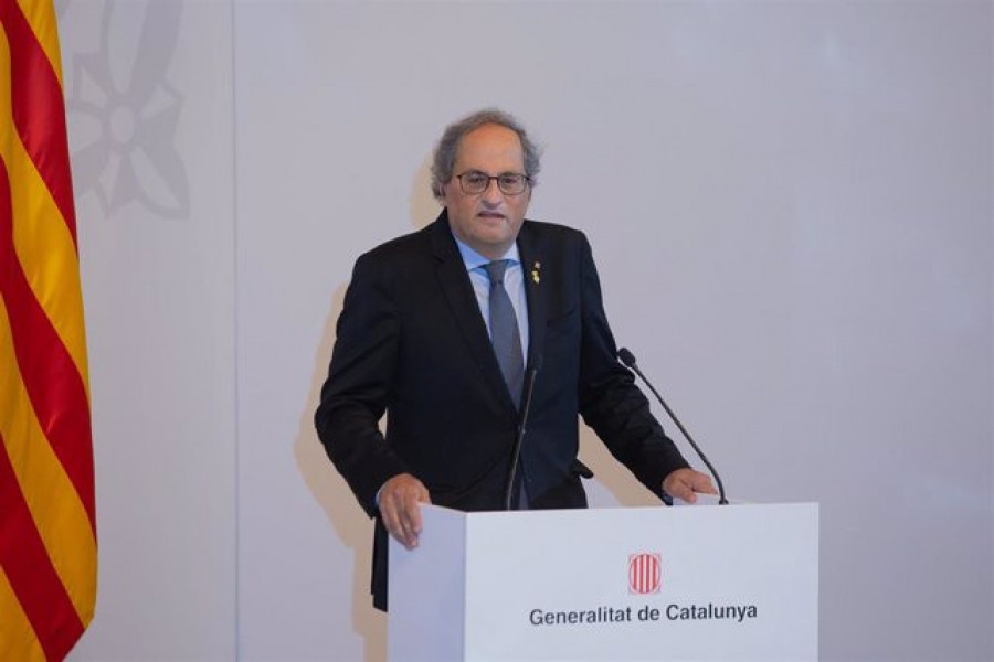 El expresidente catalán Torra cree que no habrá nunca un referéndum pactado: "Ni en 2030 ni en 2080"