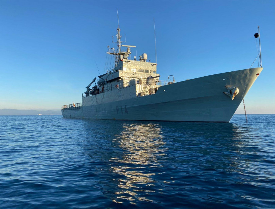 El buque 'Atalaya' regresa a Ferrol tras realizar una nueva misión de vigilancia y seguridad marítima