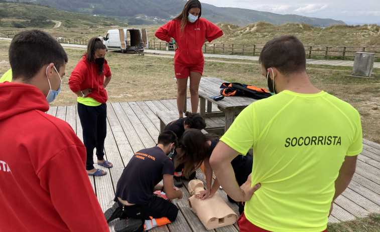 Ninguno de los rescates de los socorristas en las playas precisó de asistencia médica