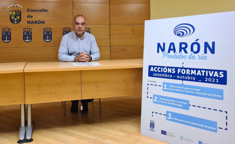 Convocan tres cursos dentro del programa “Narón productos da ría”
