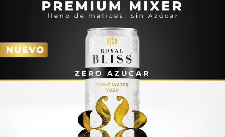 Royal Bliss amplía su gama de tónicas con el lanzamiento de la nueva Vibrant Yuzu Zero Azúcar en lata