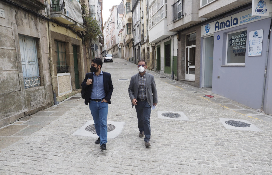 La regeneración del BIC de Ferrol Vello avanza con la reforma de Espartero