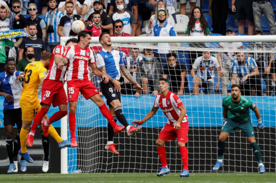 Batacazo del Atlético de Madrid ante el Alavés (1-0)