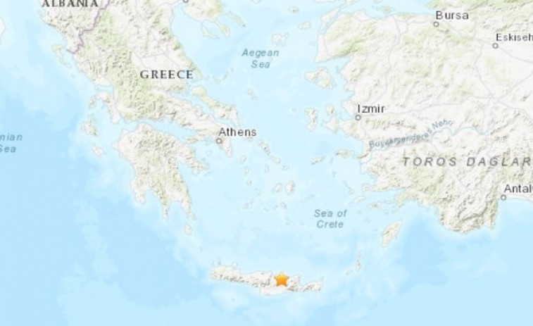 Muere una persona tras derrumbarse una iglesia por el terremoto de magnitud 5,8 en la isla griega de Creta