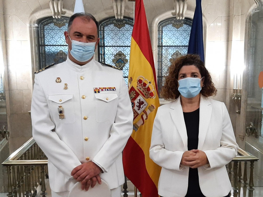 El Gobierno reivindica la labor de la Fuerza de Acción Marítima en Ferrol