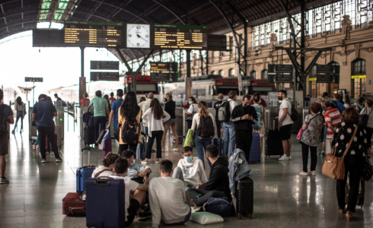 Seguimiento masivo en la segunda jornada de la huelga de Renfe