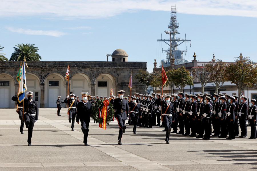 La Armada conmemora en Ferrol el 450 aniversario de la Batalla de Lepanto