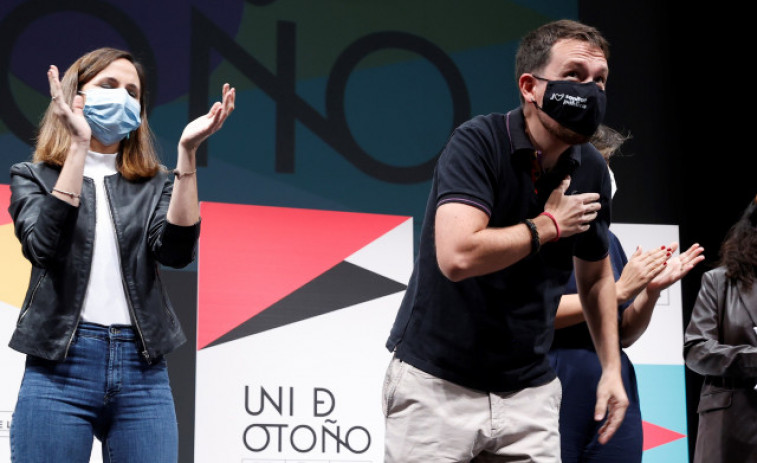 Pablo Iglesias arropa a Ione Belarra para lograr un Podemos fuerte que ayude a Yolanda Díaz