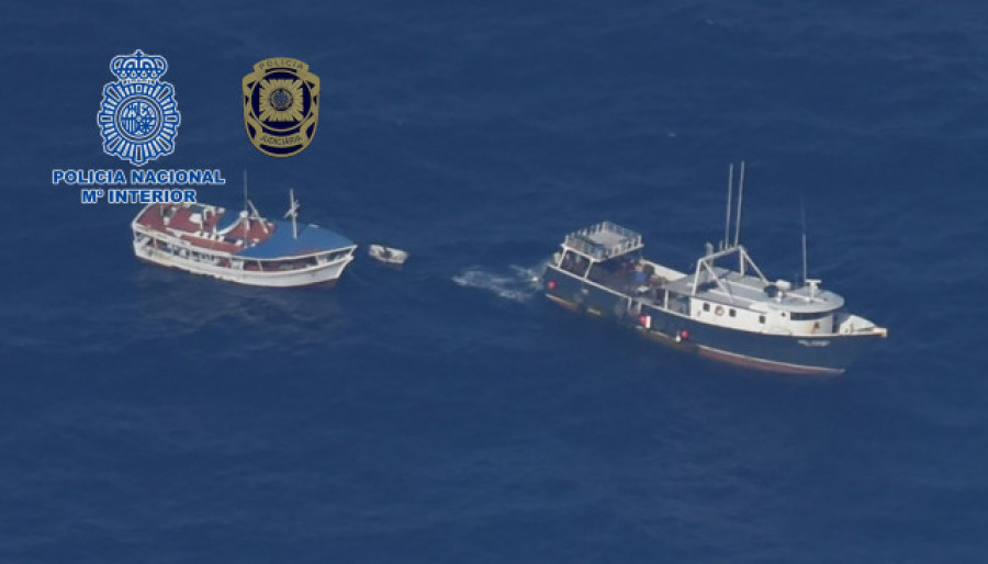 Interceptados más 4.200 kilos de cocaína en un pesquero venezolano con destino a Galicia