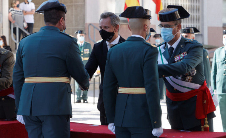 Miñones ensalza la labor de la Guardia Civil durante la pandemia y señala la necesidad de combatir la ciberdelincuencia