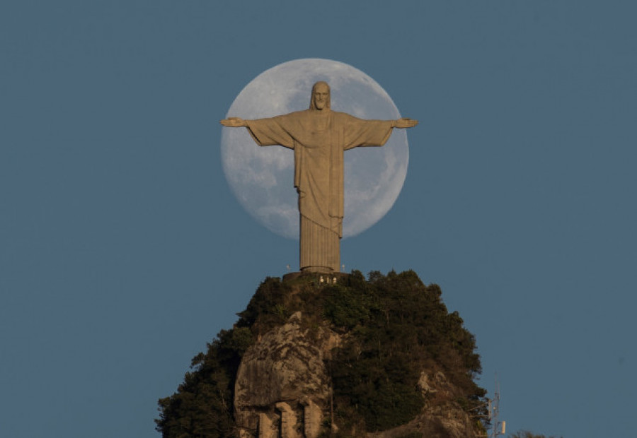 El mayor símbolo de Brasil conmemora sus 90 años lejos del Corcovado