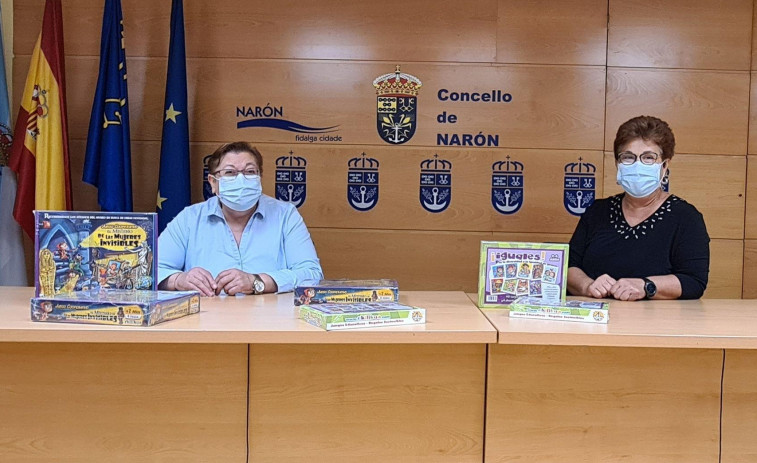 Narón apuesta por los juegos de mesa para promover  la igualdad en los colegios