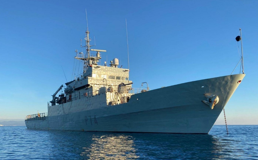 El “Atalaya” abandona Ferrol para participar el ejercicio Sea Border de la Armada lusa