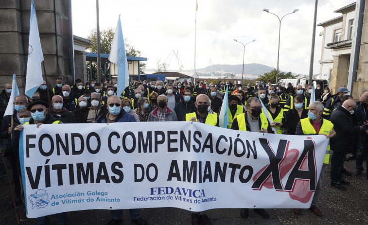 Víctimas del amianto reclaman  un fondo de compensación como en otros países europeos