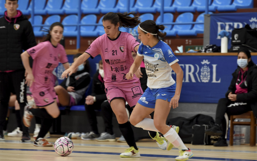 Las jugadas a balón parado derrotan a A Fervenza